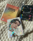 FUNDAS PARA TARJETAS FOTOGRÁFICAS HOLOGRAFICAS PREMIUM - VERSIÓN CORAZÓN