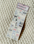 MARSHMALLOW BUNNY STICKERS