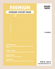 STANDARD A5 POCKET PAGES
