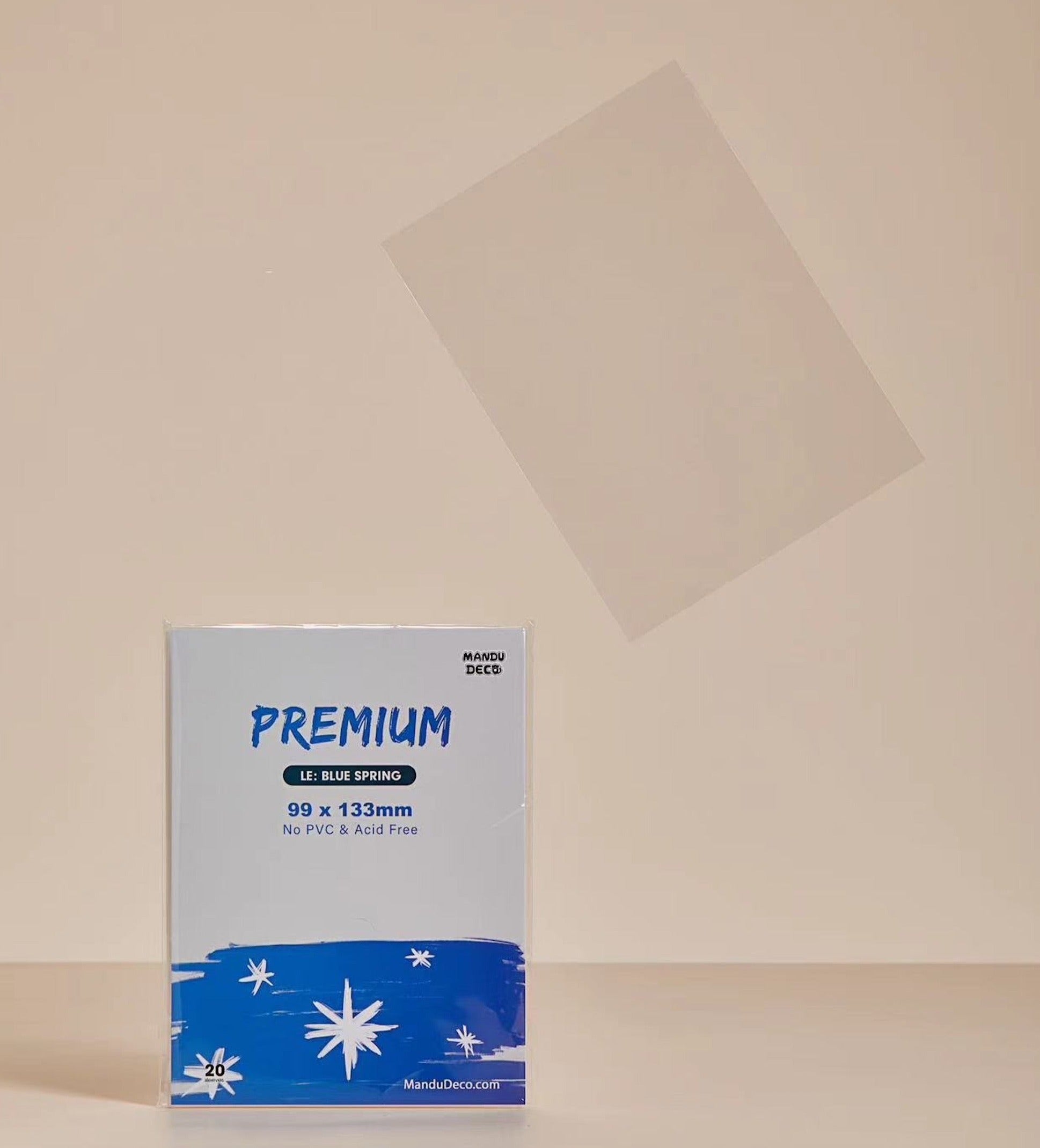 EDICIÓN LIMITADA: FUNDAS PARA POSTAL PREMIUM - VERSIÓN PRIMAVERA AZUL (99x133MM)