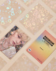 FUNDAS PARA TARJETAS FOTOGRÁFICAS HOLOGRAFICAS PREMIUM - VERSIÓN CORAZÓN