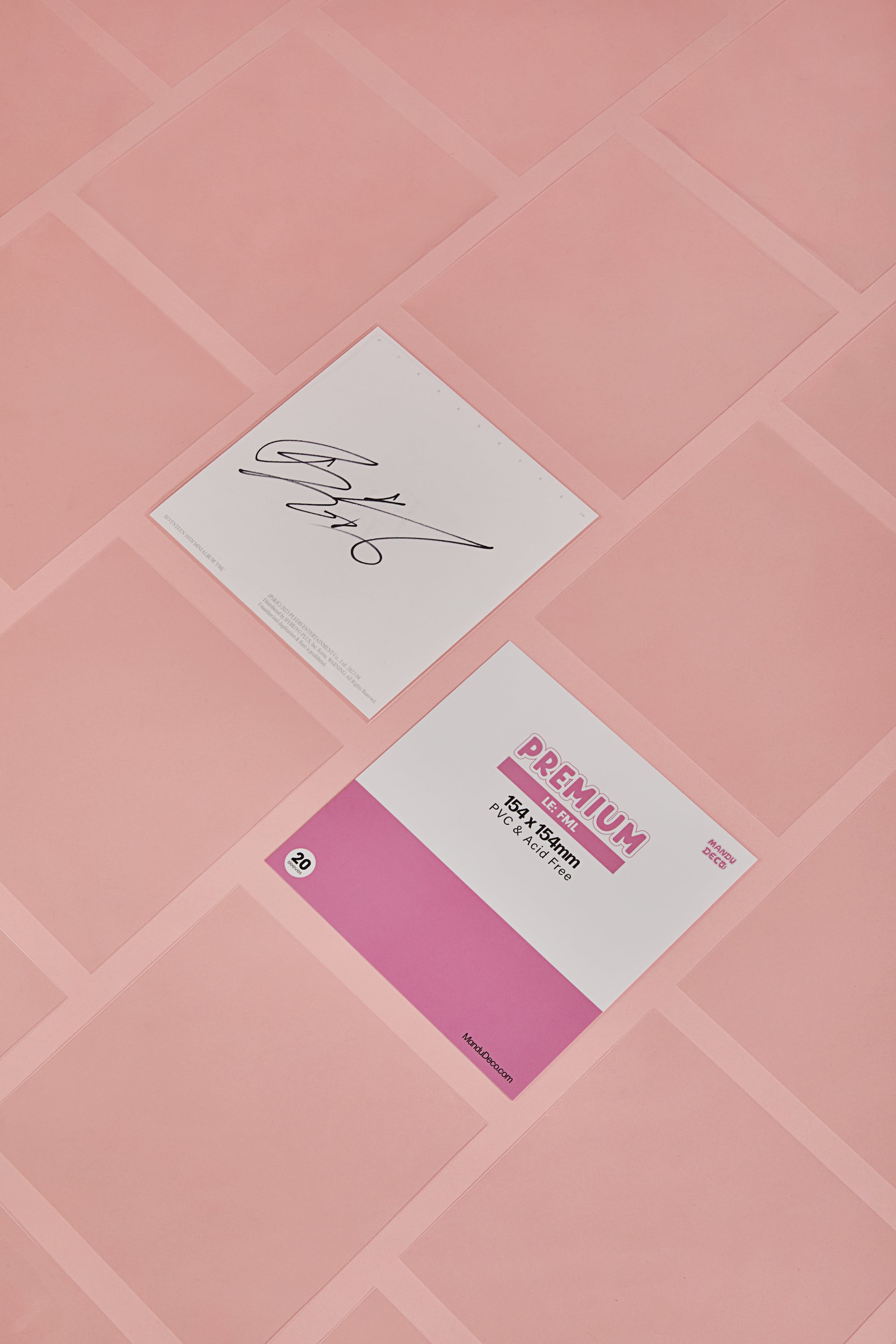 LIMITED EDITION: PREMIUM POSTCARD SLEEVES - FML VERSION (154x154MM)