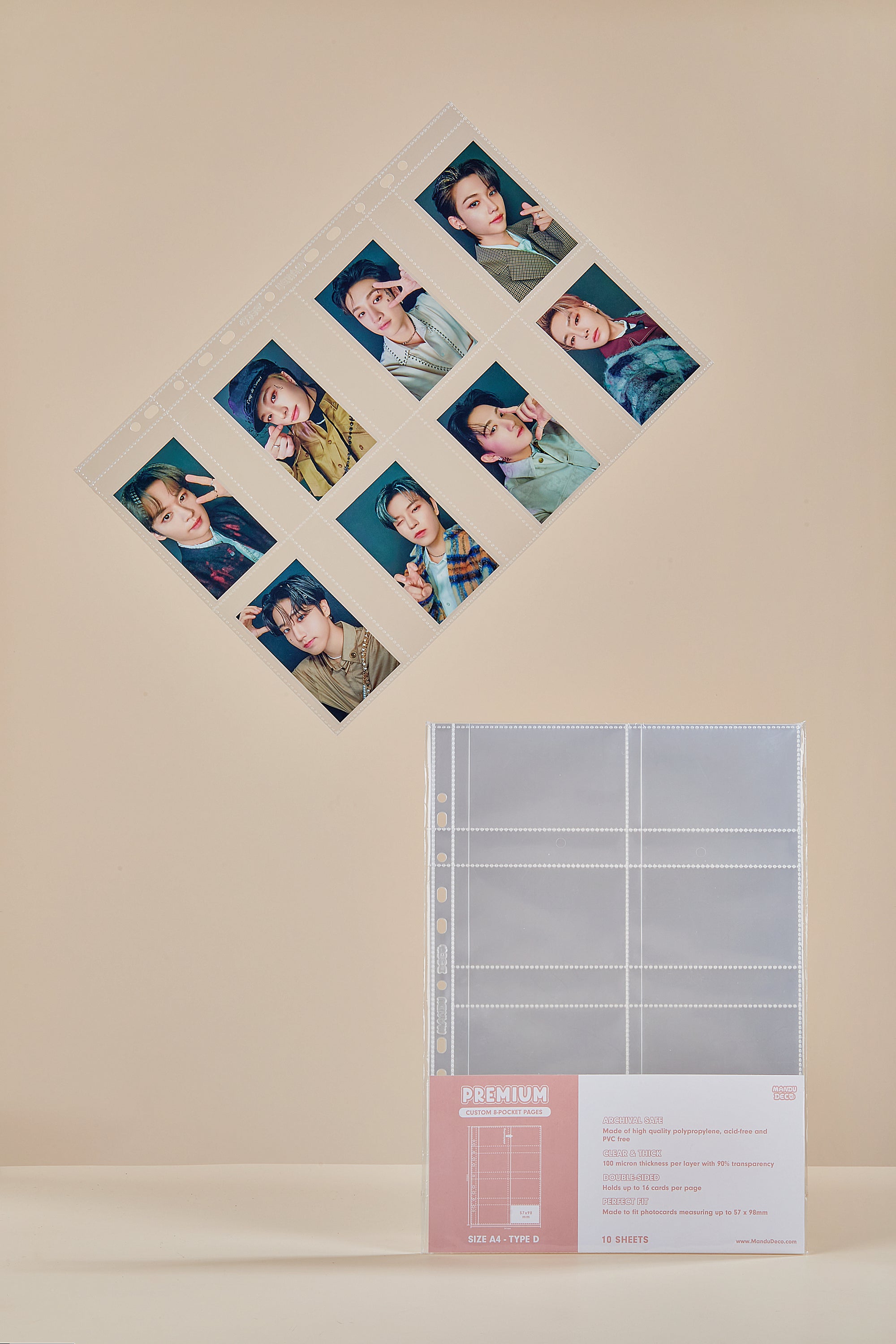 PAGES DE POCHE A4 PERSONNALISÉES