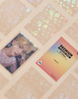FUNDAS PARA TARJETAS FOTOGRÁFICAS HOLOGRAFICAS PREMIUM - VERSIÓN CORAZÓN