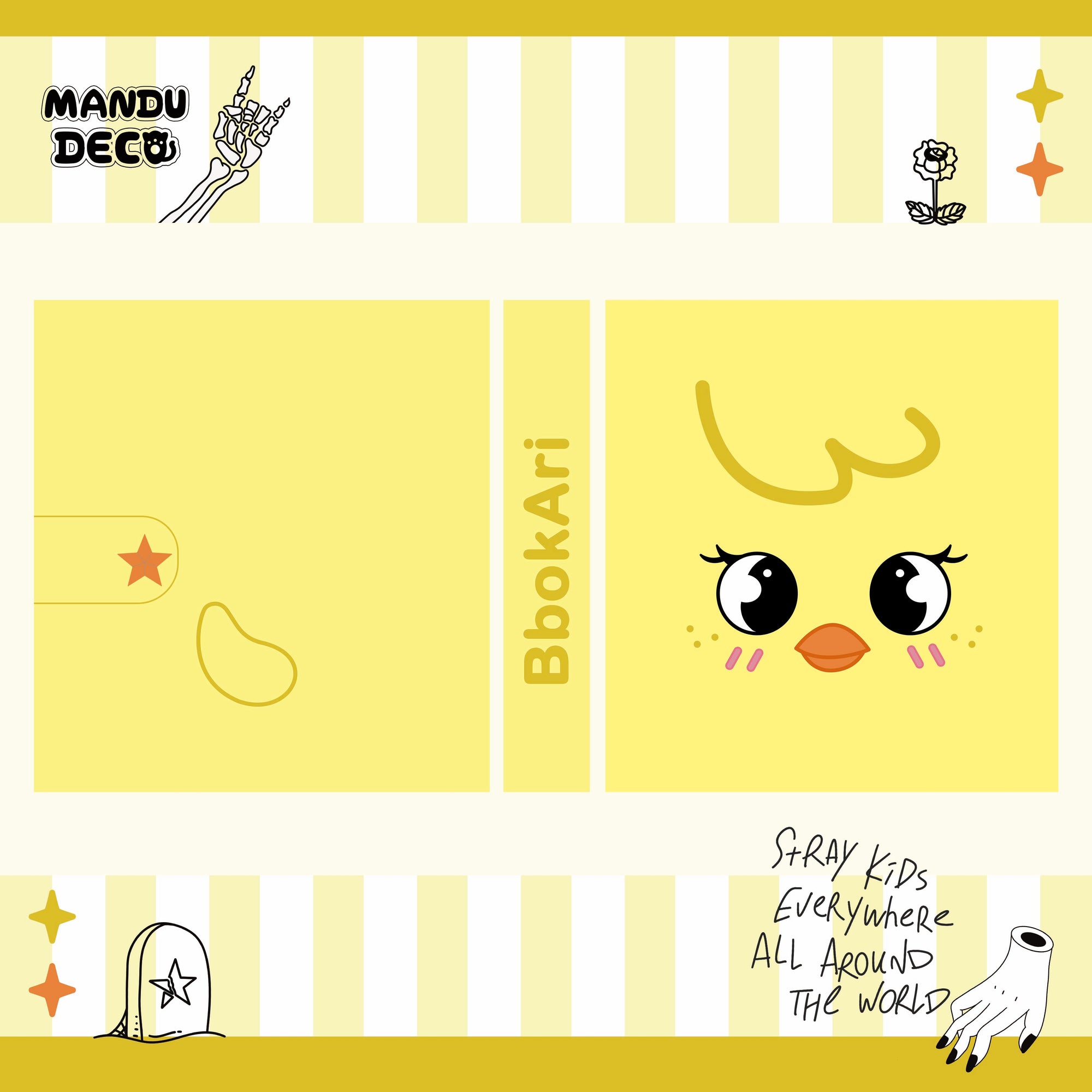 CLASSEUR PELUCHE BBOKARI - A5
