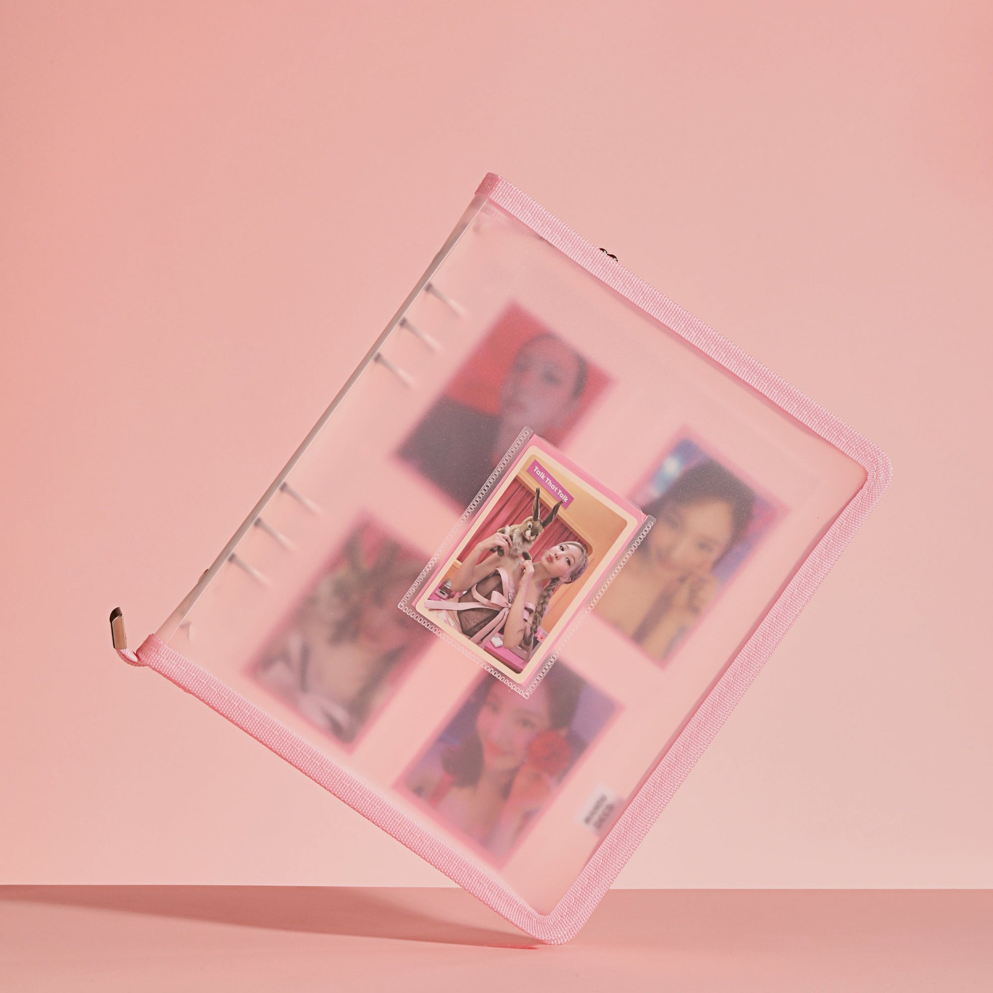 CLASSEUR TRANSPARENT AVEC POCHE - A5