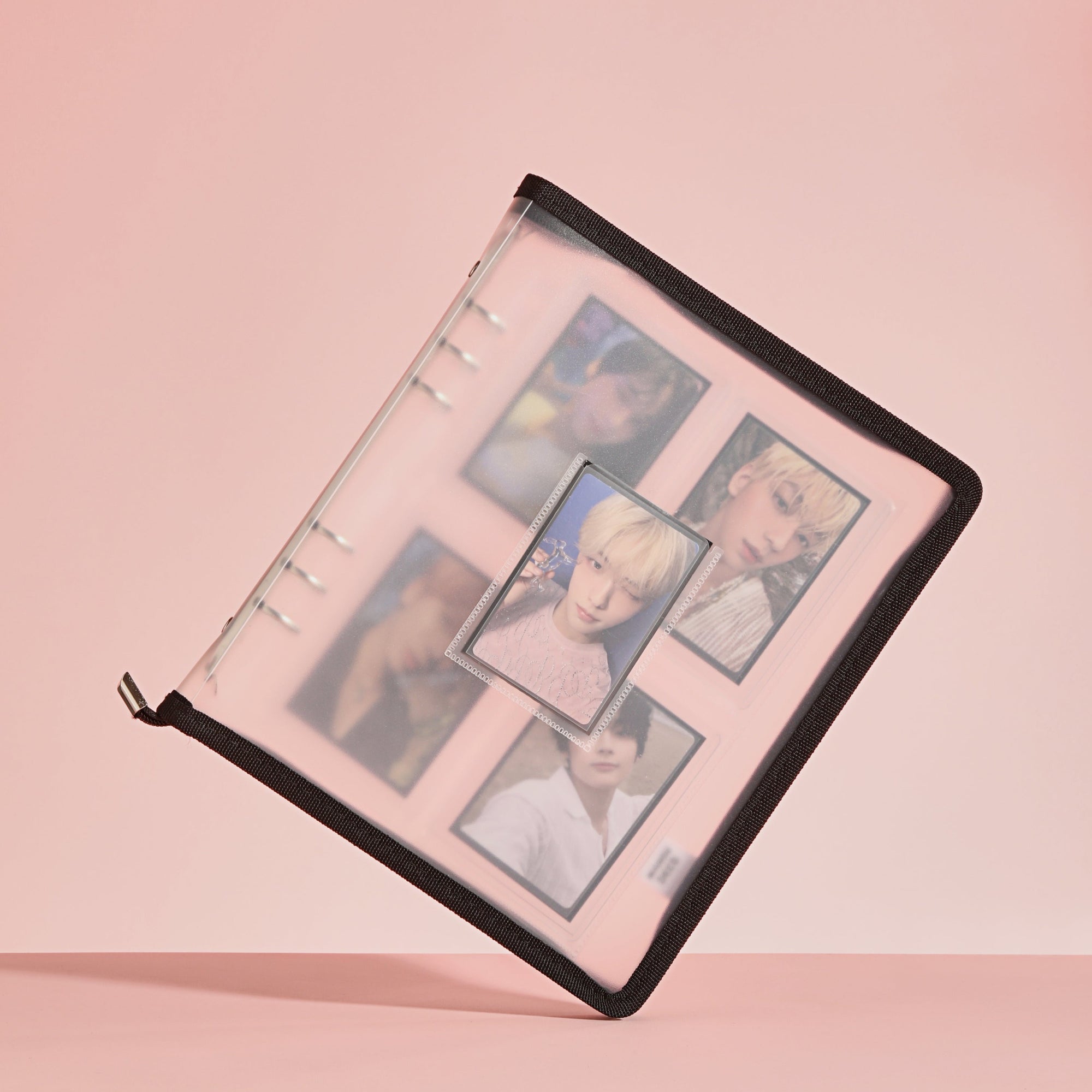 CLASSEUR TRANSPARENT AVEC POCHE - A5