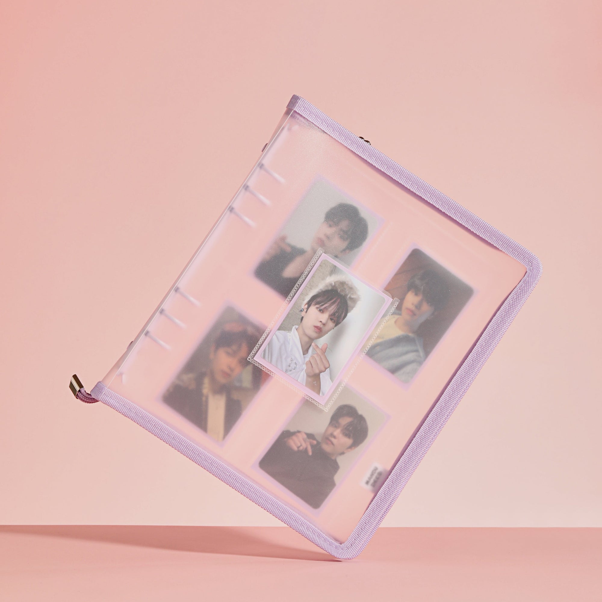 CLASSEUR TRANSPARENT AVEC POCHE - A5