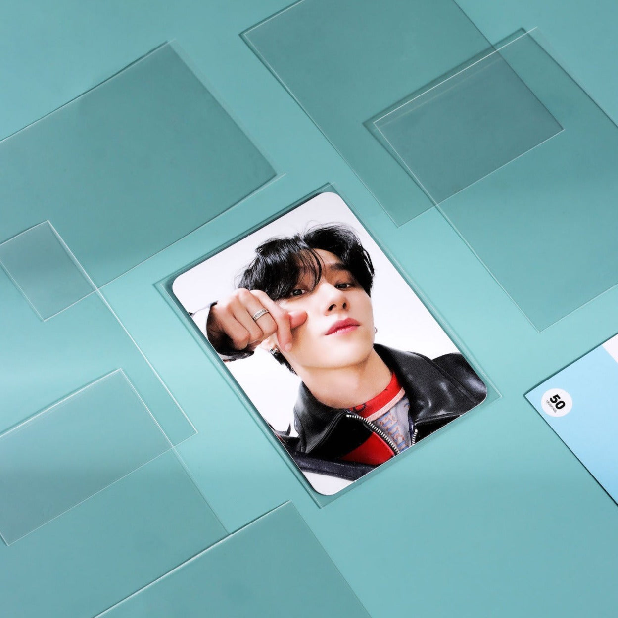 PREMIUM PHOTOCARD SLEEVES - BLUE VERSION (66x91MM)