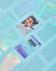 FUNDAS PARA TARJETAS FOTOGRÁFICAS HOLOGRAFICAS PREMIUM - VERSIÓN ARCO IRIS