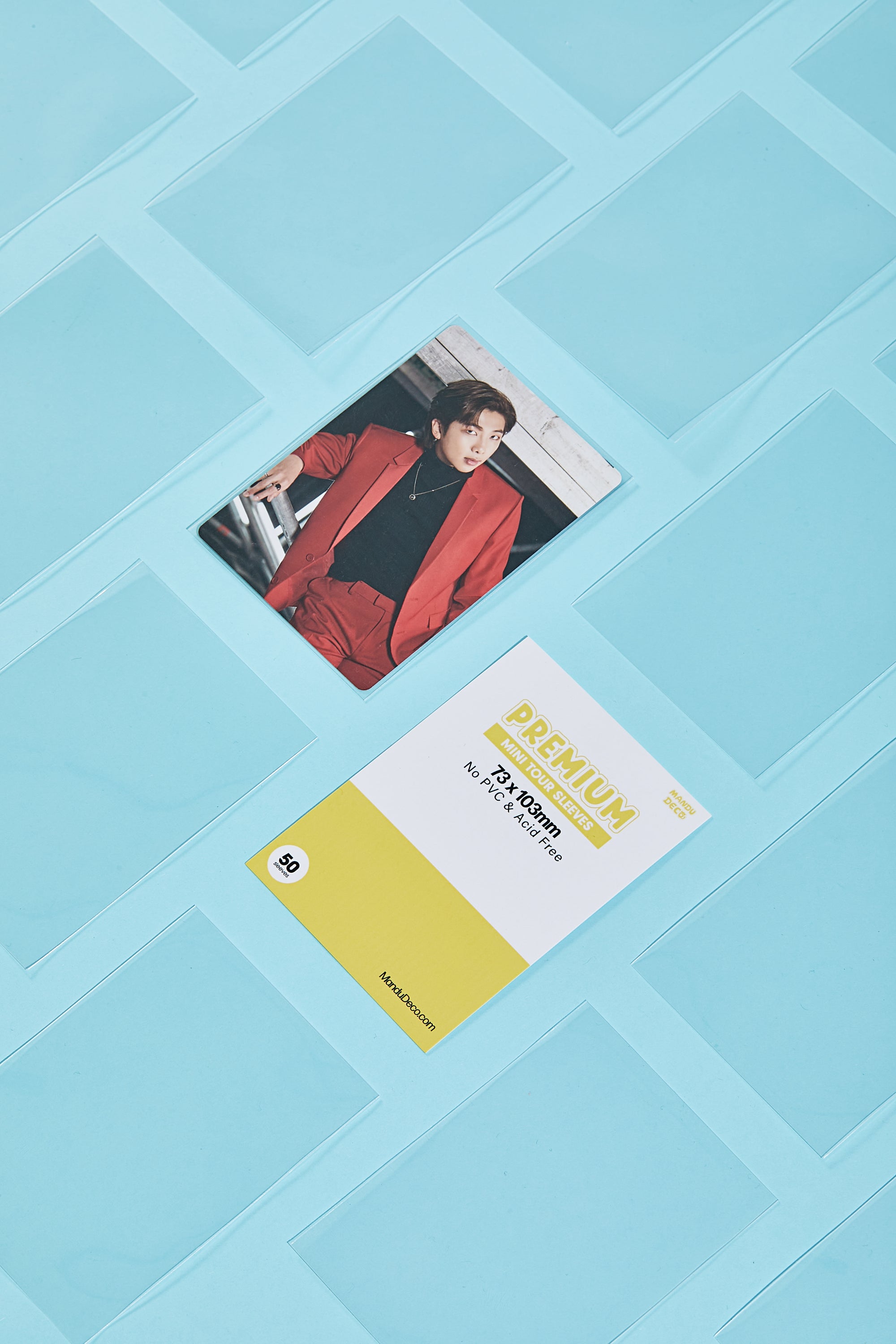 PREMIUM PHOTOCARD SLEEVES - YELLOW VERSION (73x103MM)
