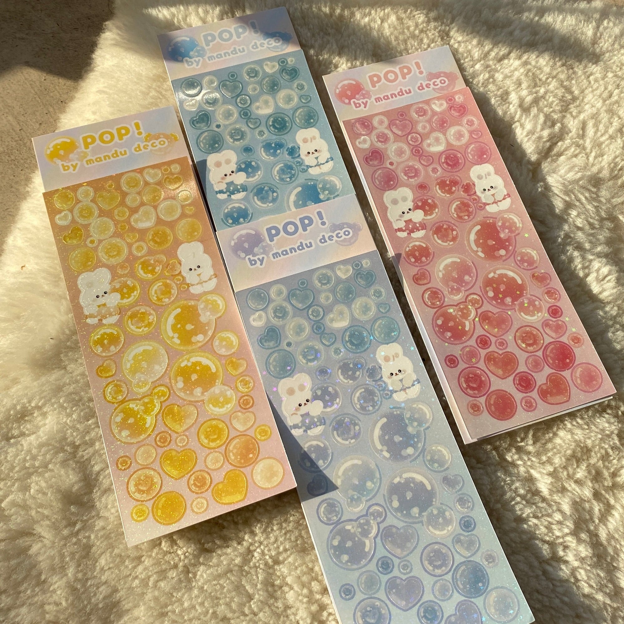 ¡ESTALLIDO! PEGATINAS DE BURBUJAS