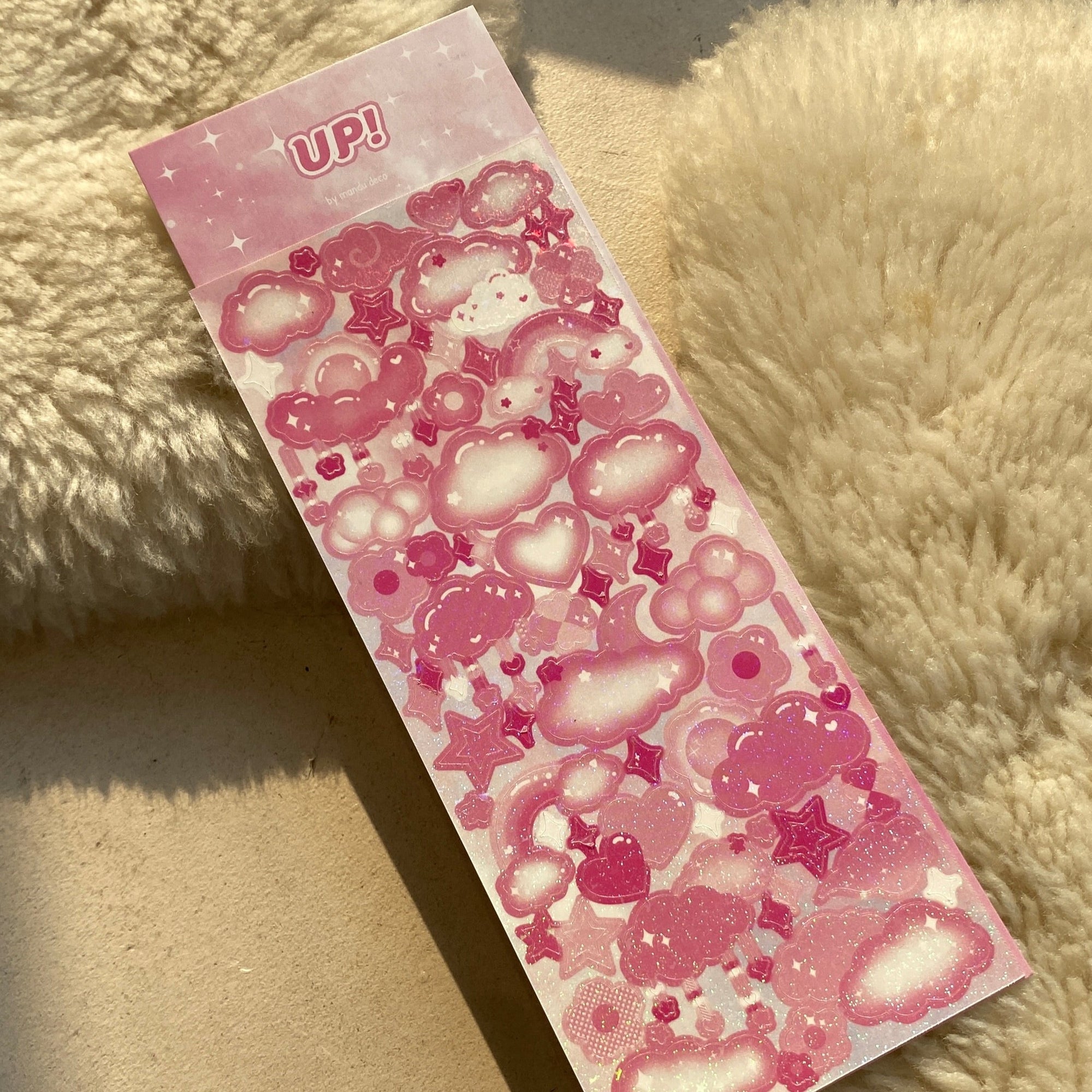 ¡ARRIBA! PEGATINAS DE NUBE