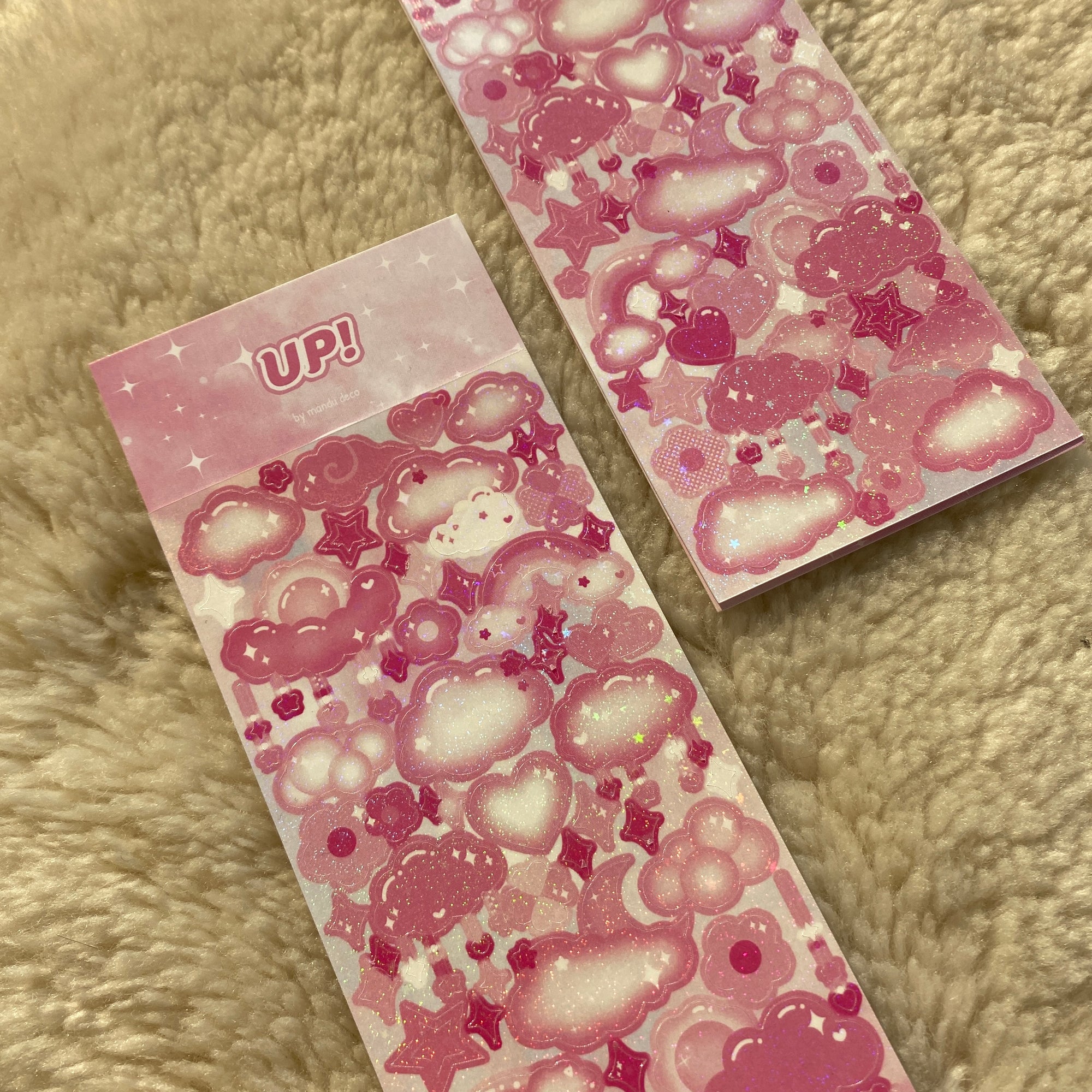 ¡ARRIBA! PEGATINAS DE NUBE