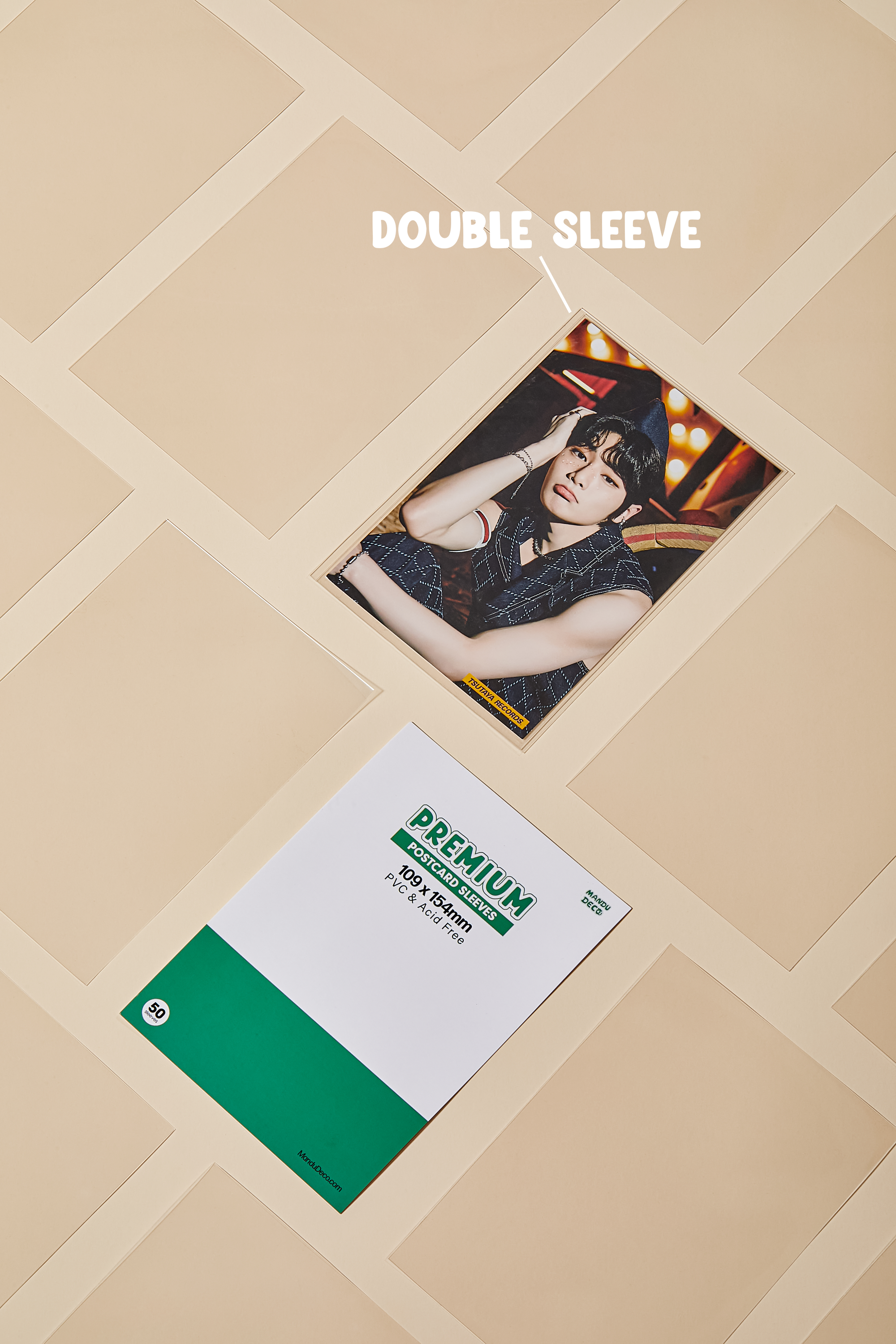 PREMIUM POSTCARD SLEEVES - FOREST VERSION (109x154MM)