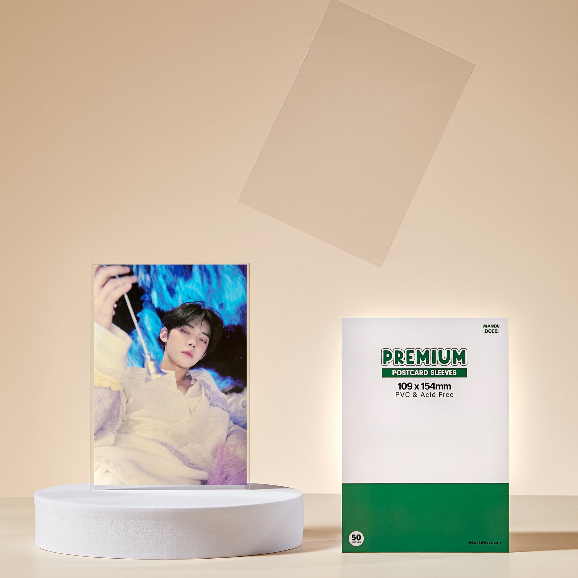 PREMIUM POSTCARD SLEEVES - FOREST VERSION (109x154MM)