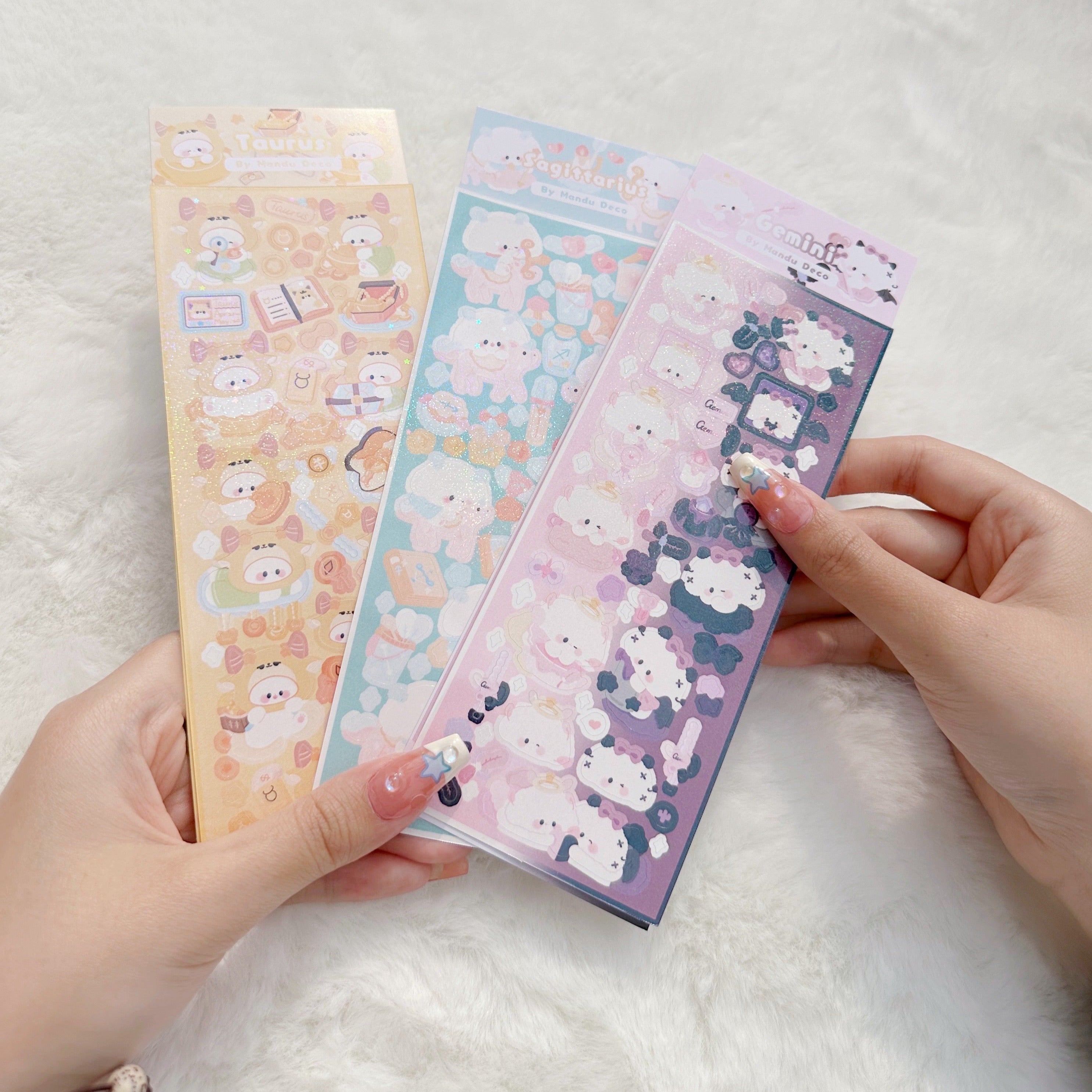 Ribbon Sticker Set Aesthetic Korean Toploader Stickers Journal Scrapbook  Album Phonecase Diary Decor