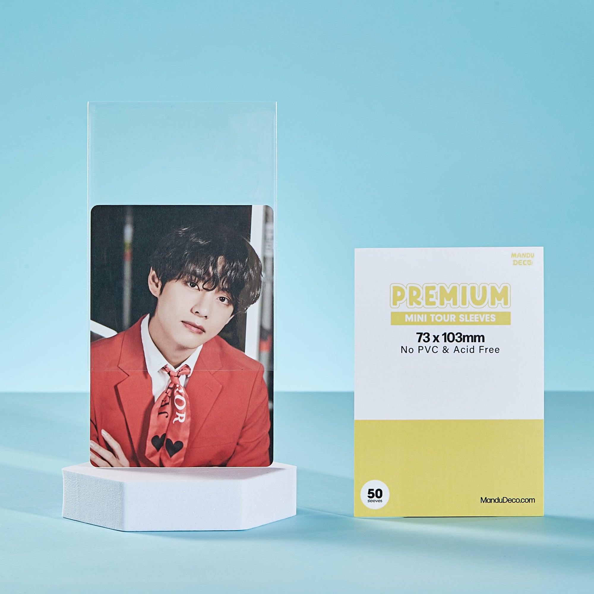PREMIUM PHOTOCARD SLEEVES - YELLOW VERSION (73x103MM)