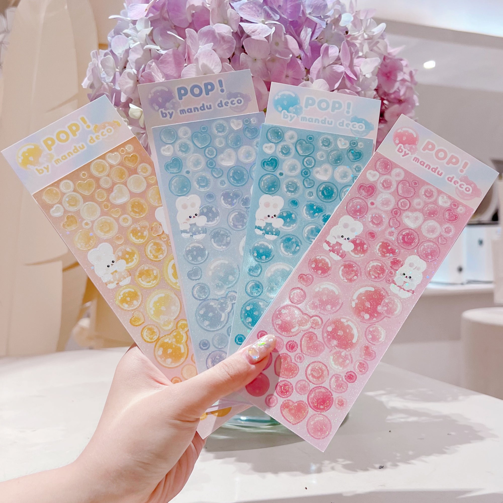 ¡ESTALLIDO! PEGATINAS DE BURBUJAS