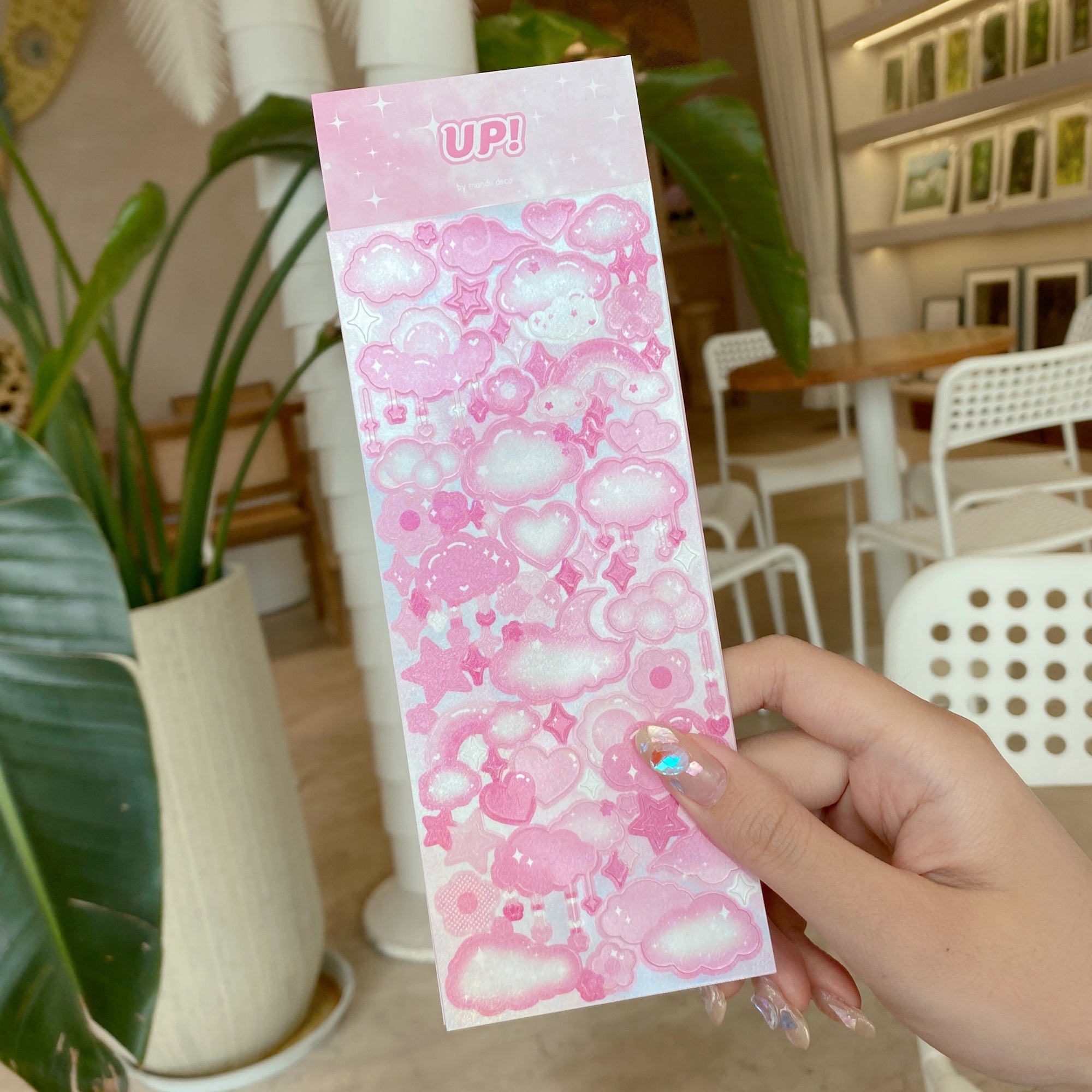 ¡ARRIBA! PEGATINAS DE NUBE