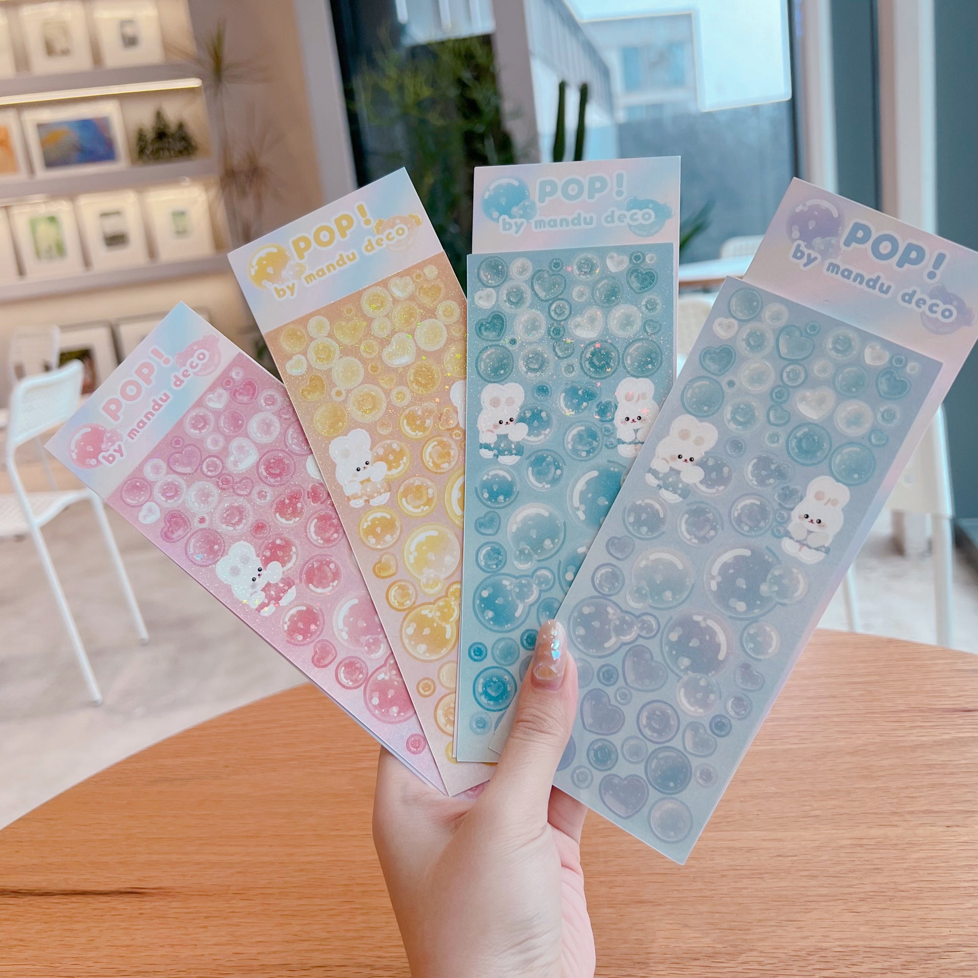 ¡ESTALLIDO! PEGATINAS DE BURBUJAS