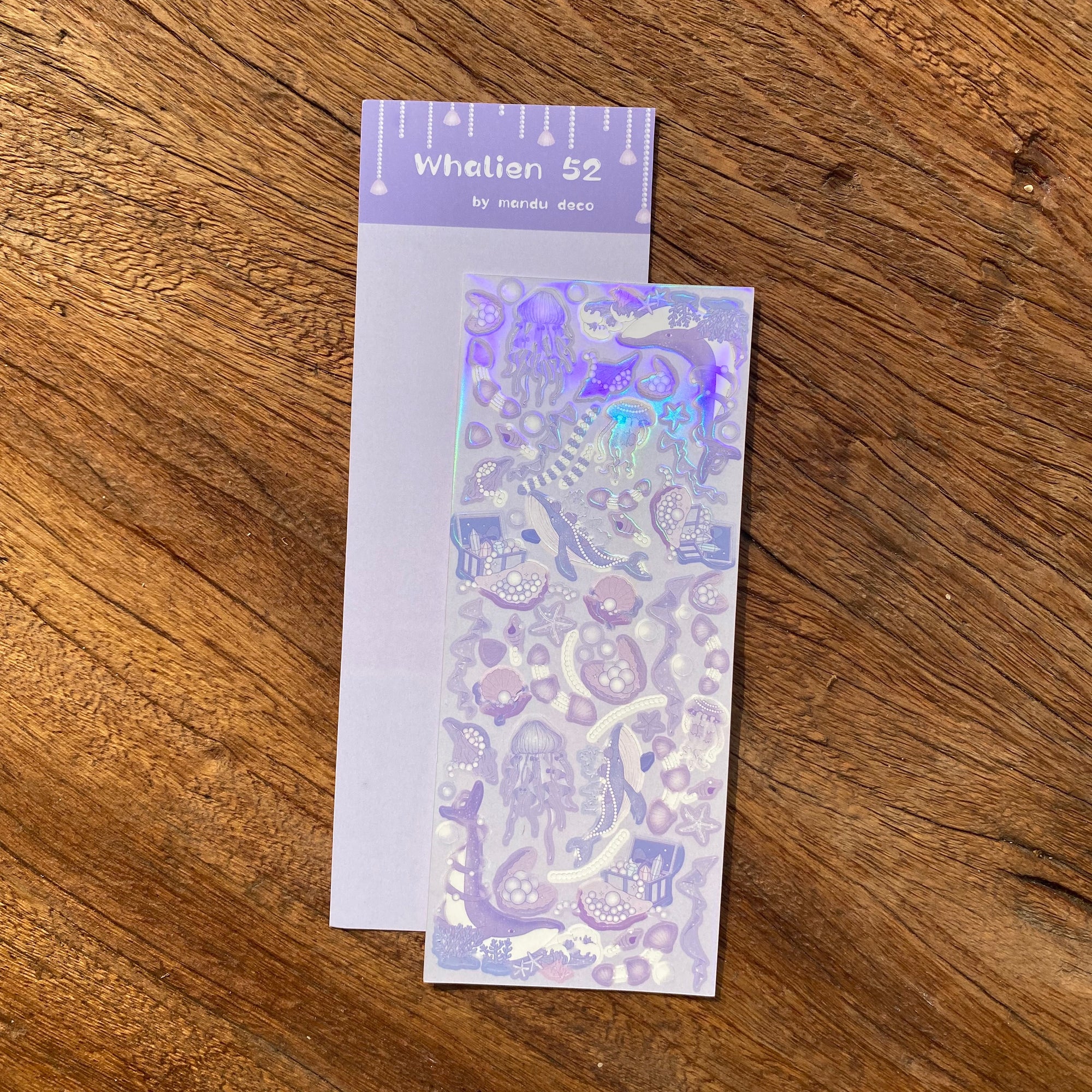 WHALIEN 52 PEGATINAS