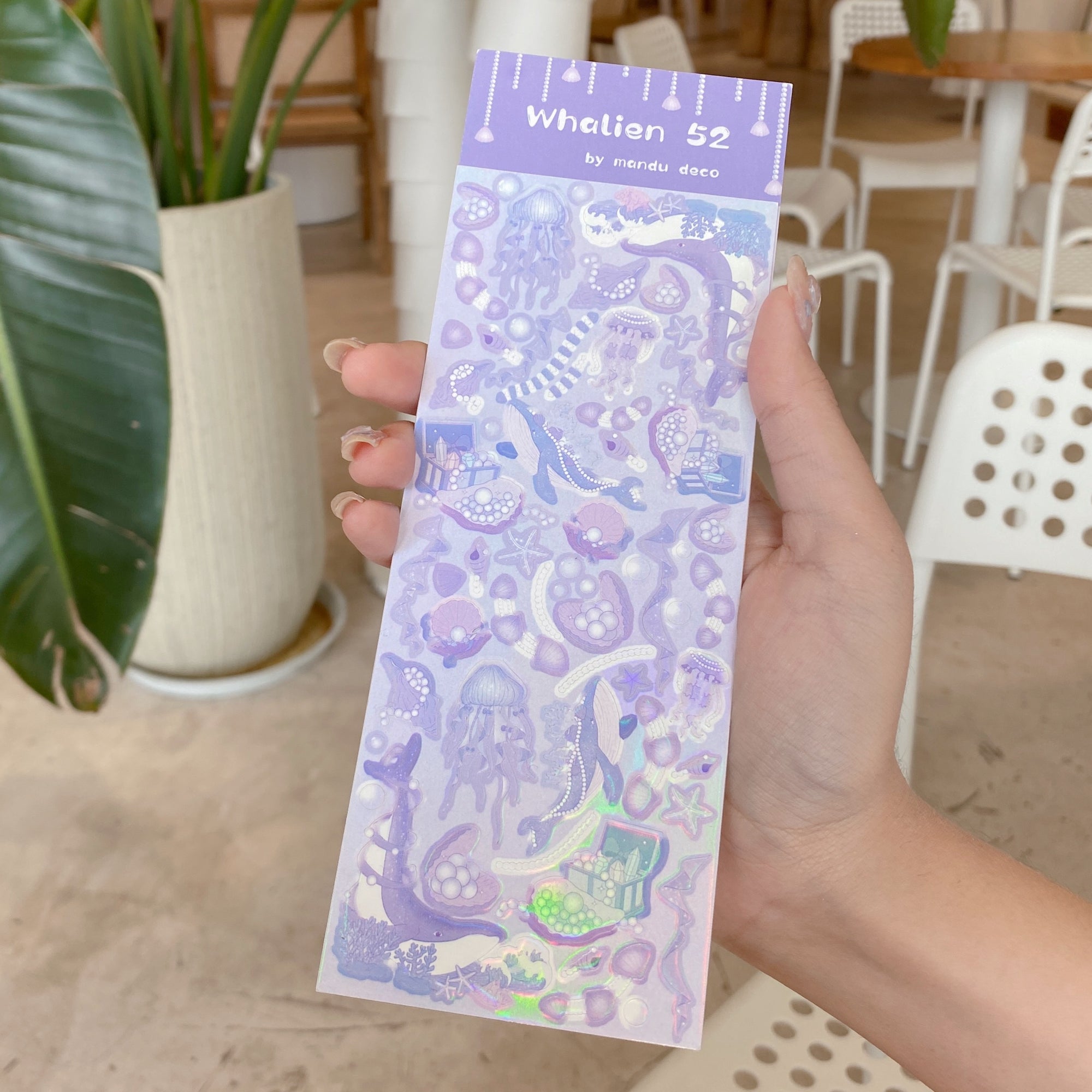 WHALIEN 52 PEGATINAS