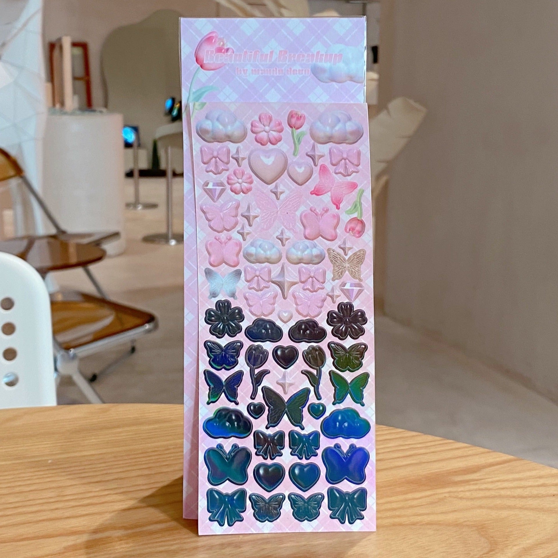 HERMOSAS PEGATINAS DE RUPTURA