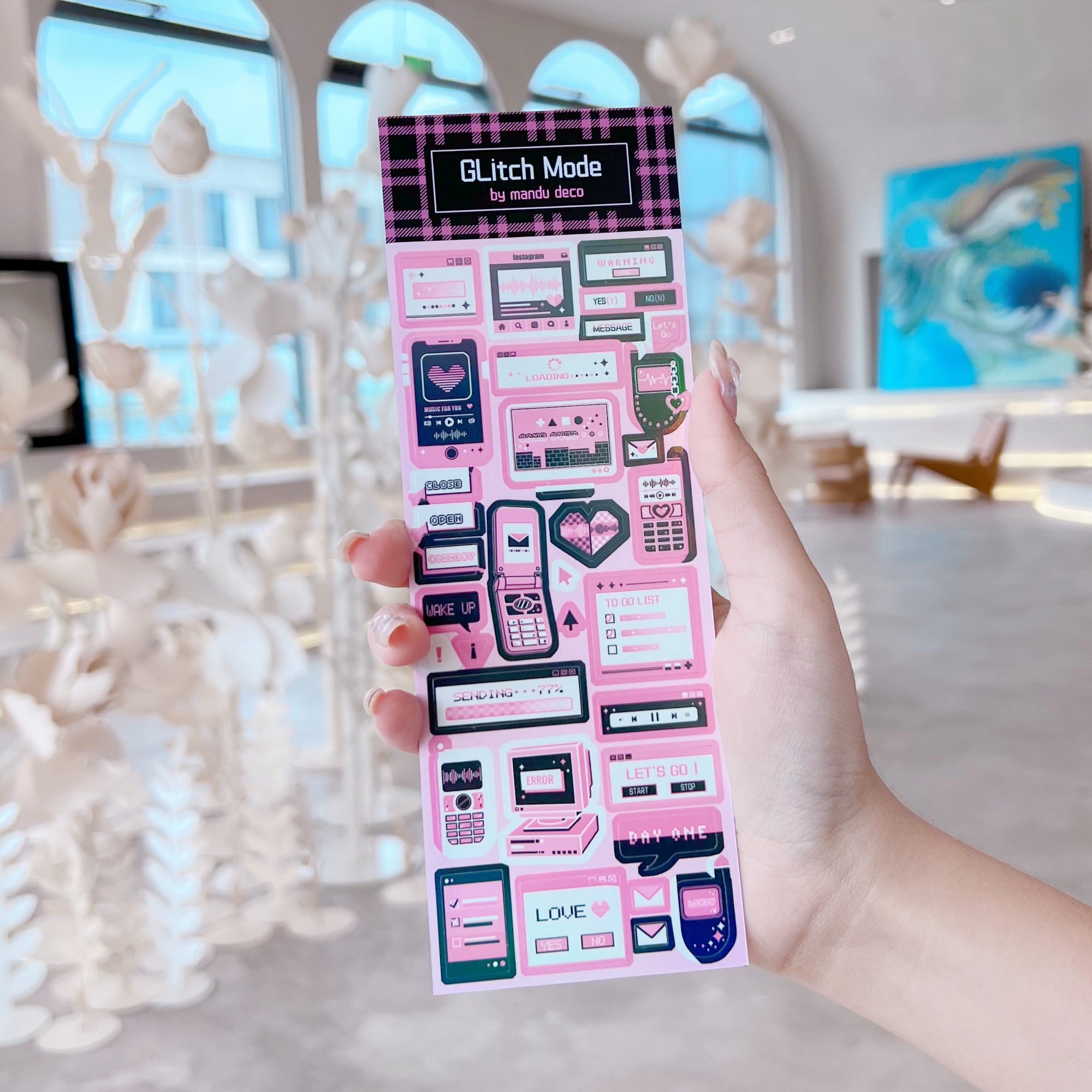 PEGATINAS DEL MODO GLITCH