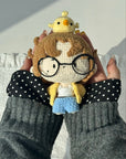 JUHOON YELLOW DUCK CROCHET PLUSH