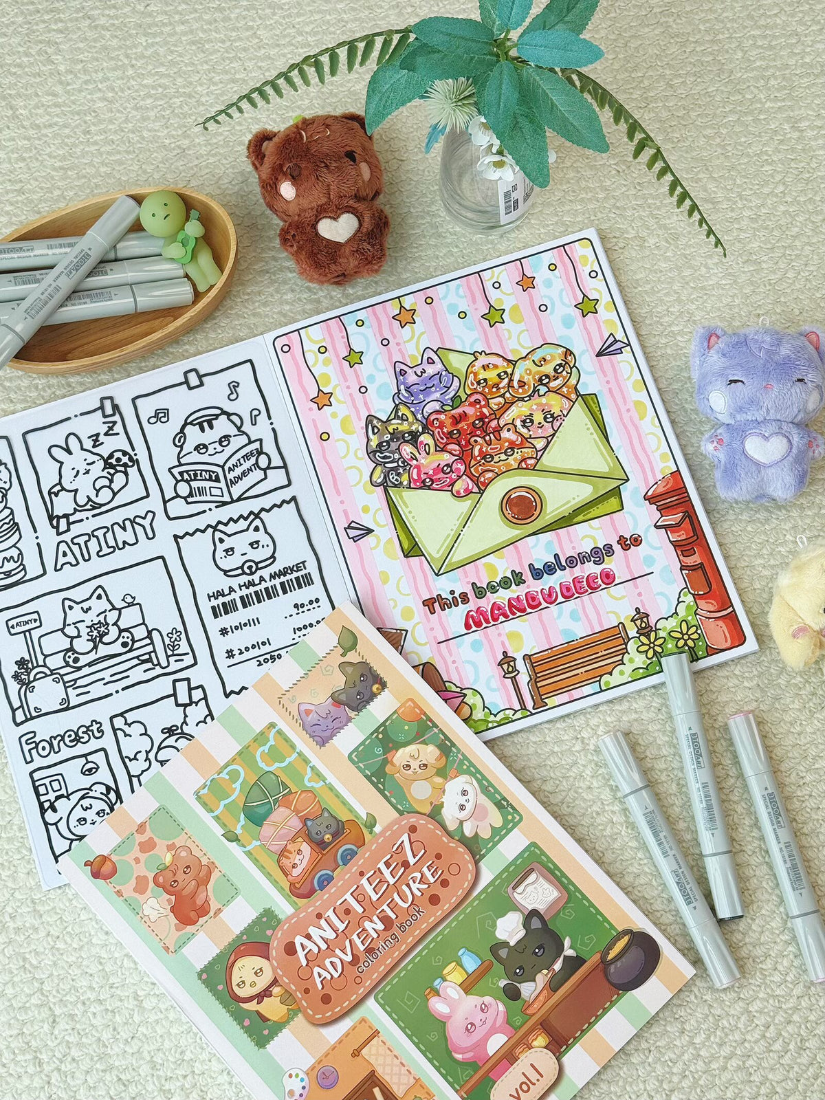 ANITEEZ COLORING BOOK