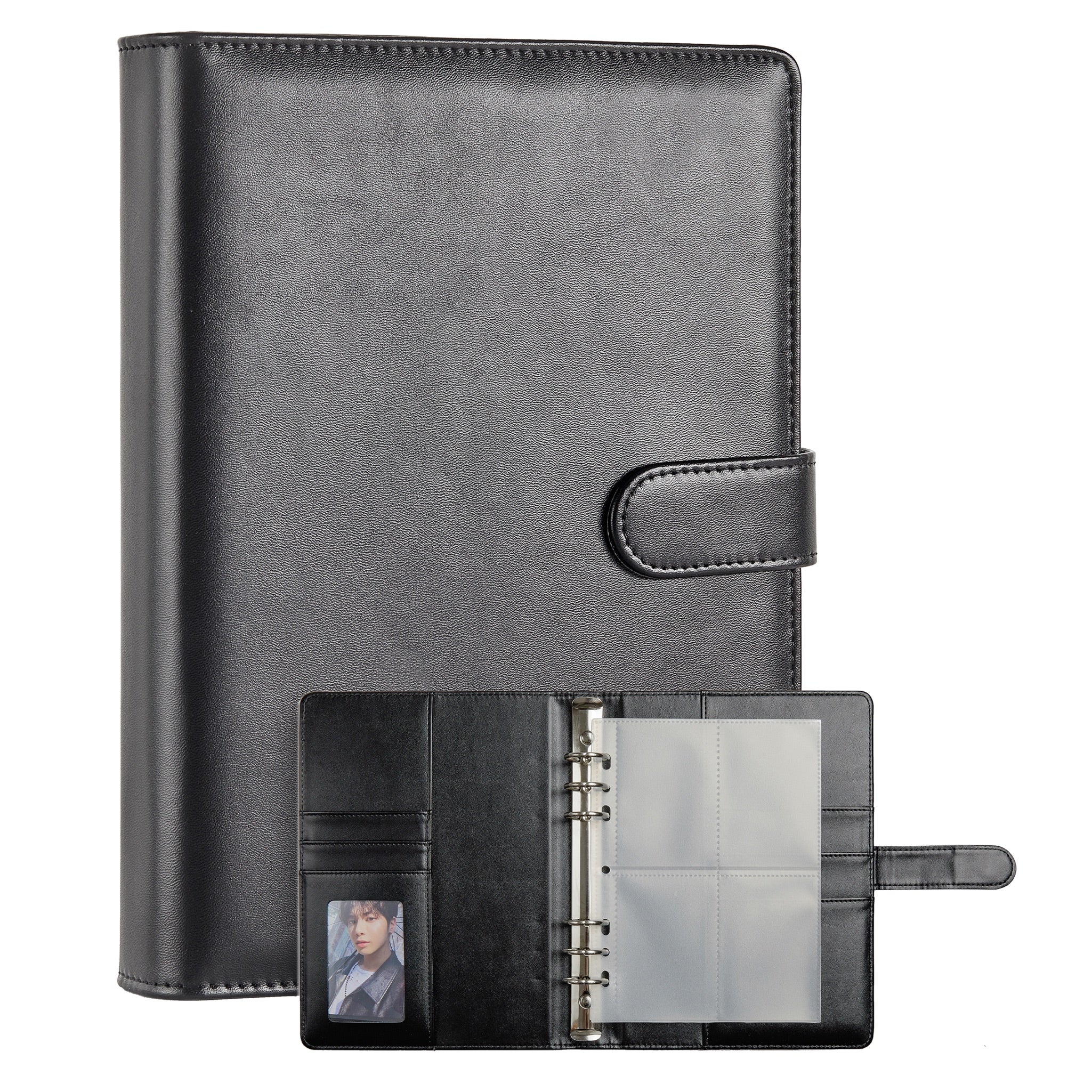 LEATHER BINDER - A5 STANDARD – Mandu Deco