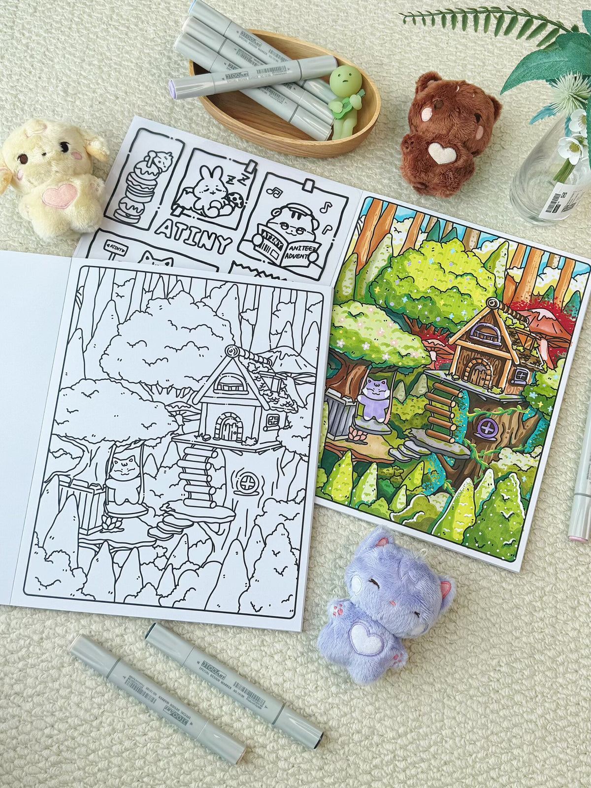 ANITEEZ COLORING BOOK
