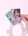 FROSTED MIRROR PHOTOCARD HOLDER