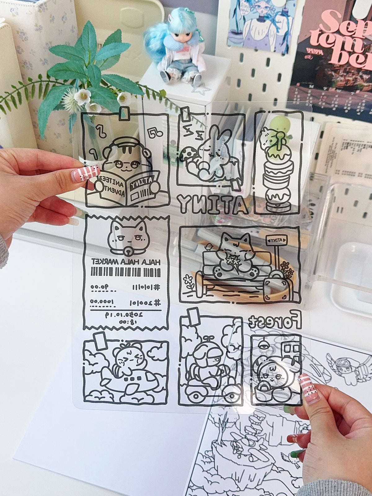 ANITEEZ COLORING BOOK