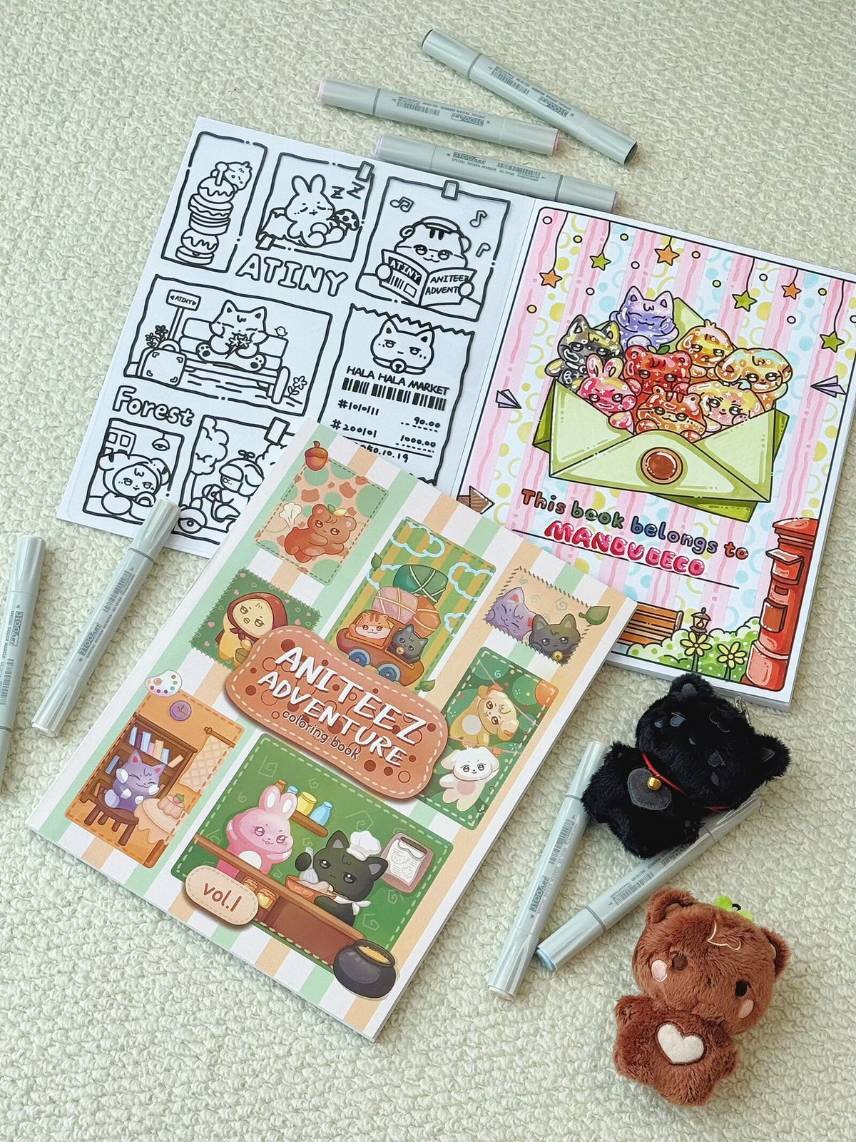 ANITEEZ COLORING BOOK