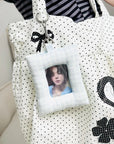 COTTON CANDY PUFF PHOTOCARD HOLDER