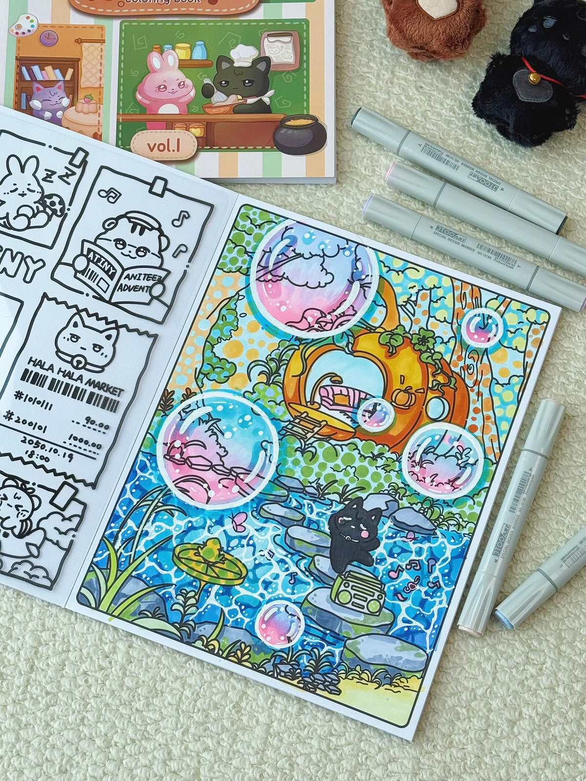 ANITEEZ COLORING BOOK
