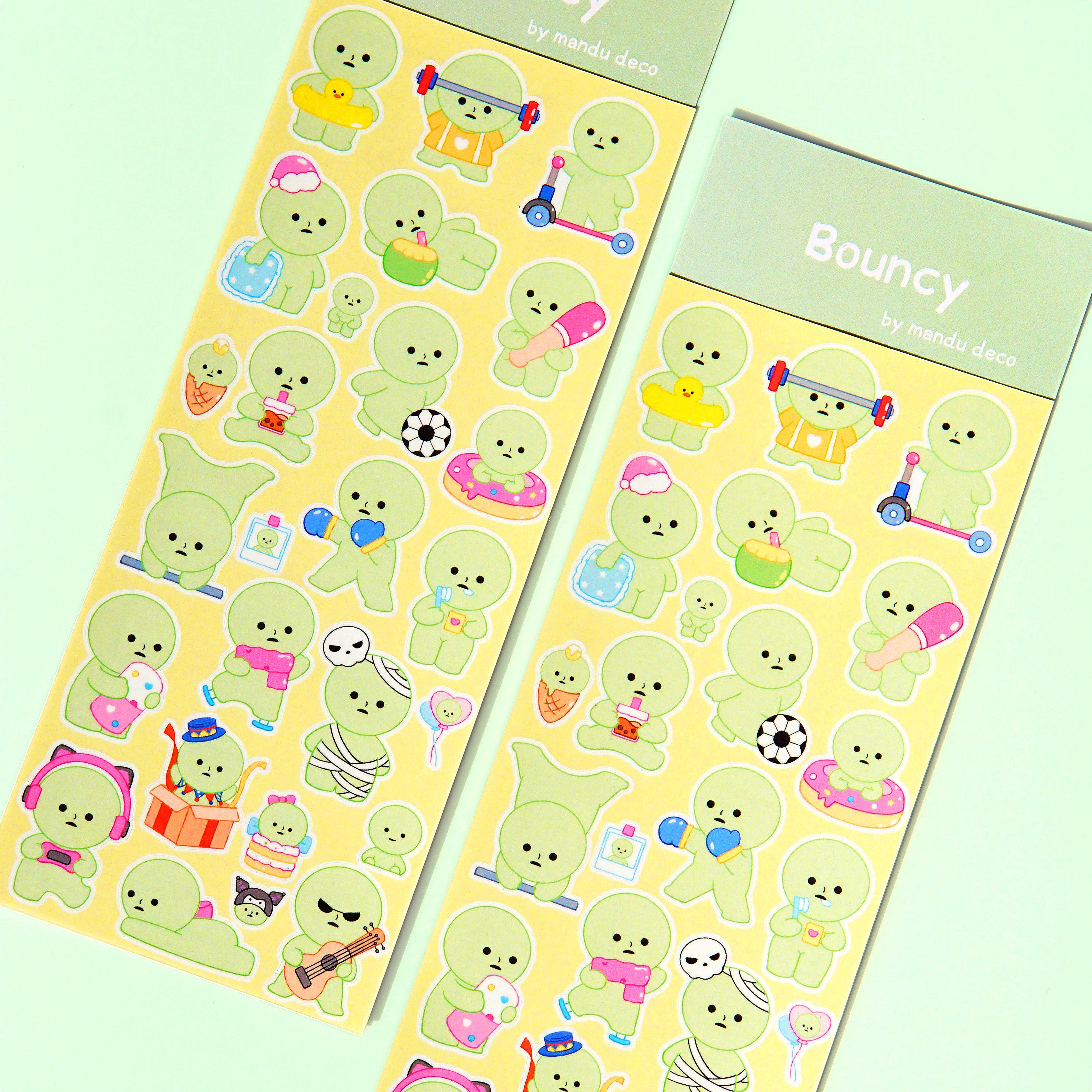 BOUNCY STICKERS