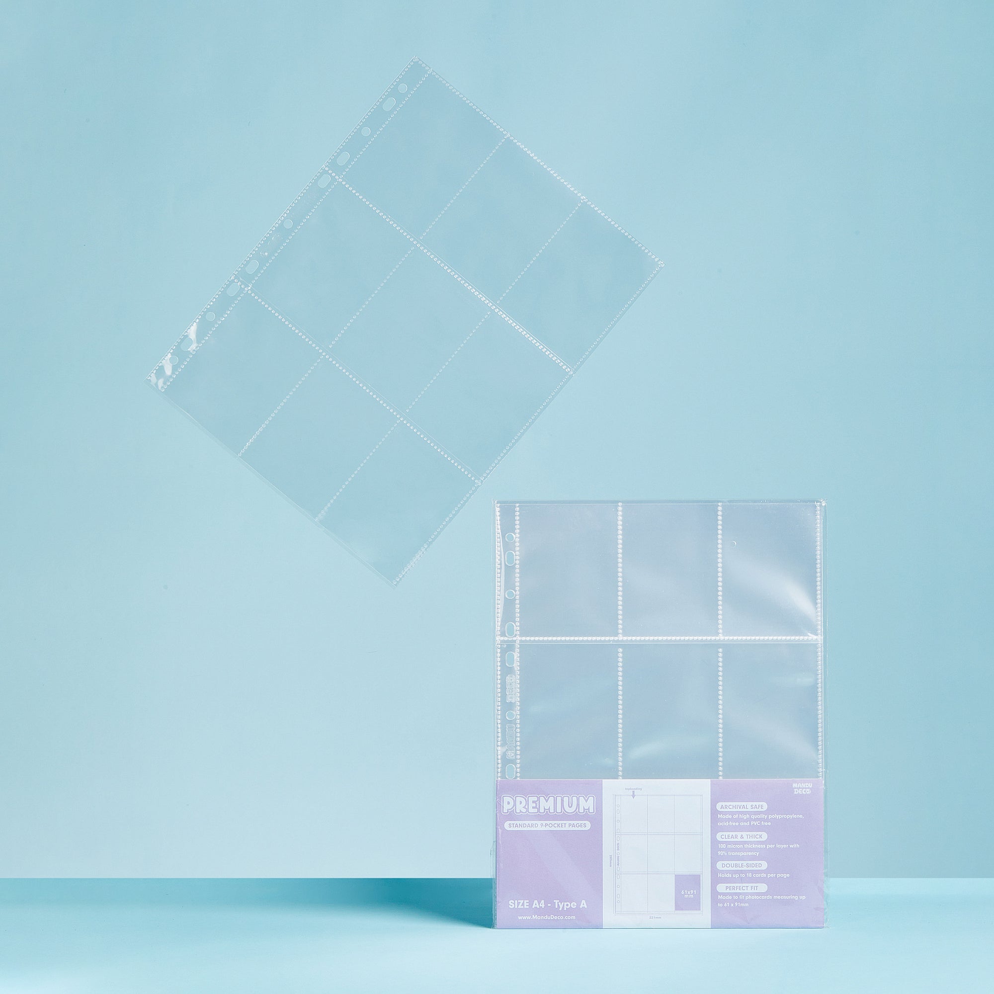 Non-Sport Trading Card Albums, Binders & Pages 9-Pockets A4 Cosmic Multi Master Pocket Pages Acid Free Postcards Trading Cards 25 Pack Vintage Postcard Lot - Foto 8