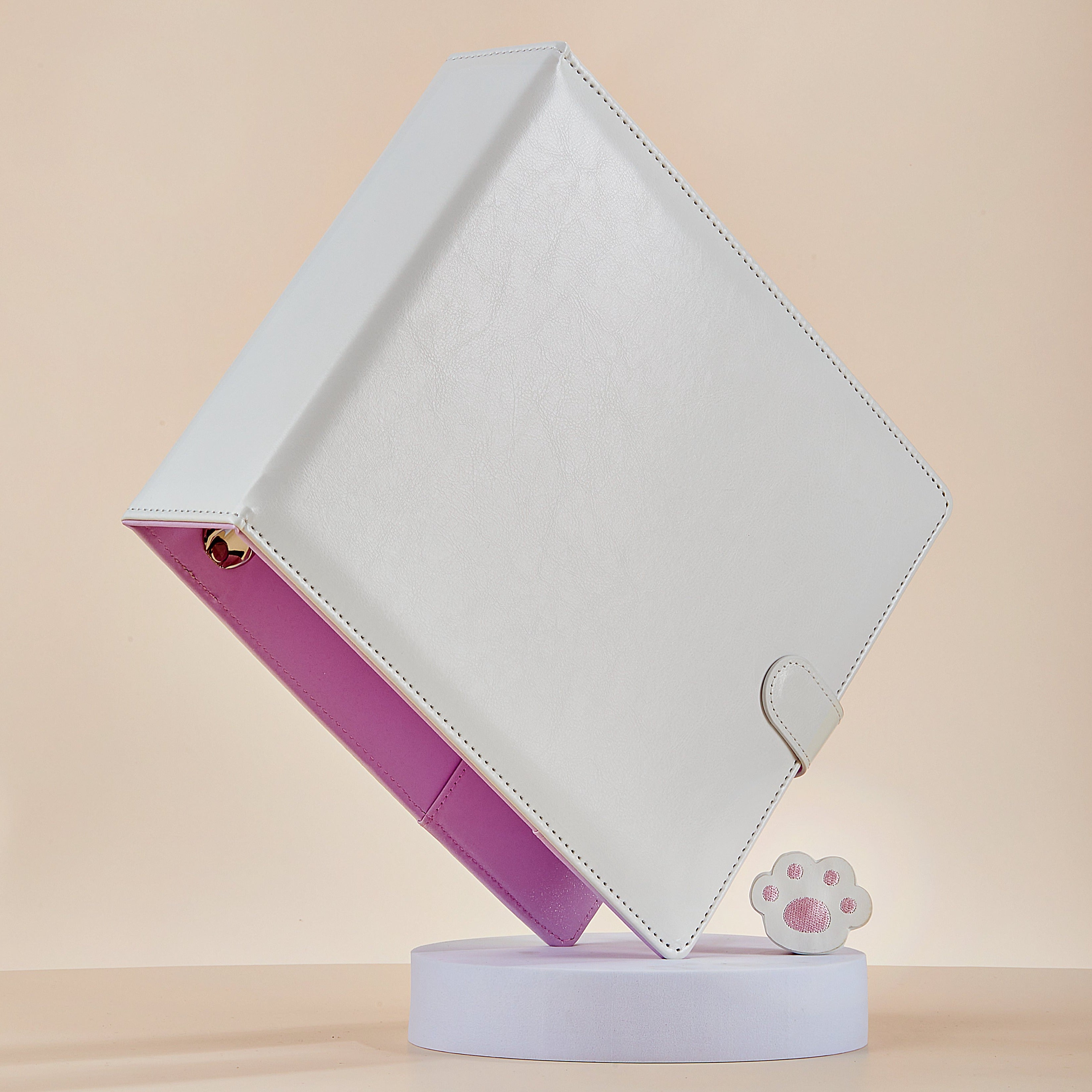 MYSTIC WHITE BINDER - A5 WIDE – Mandu Deco