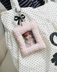 COTTON CANDY PUFF PHOTOCARD HOLDER