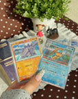 PREMIUM SAKURA HOLOGRAPHIC SLEEVES - (66x91mm)