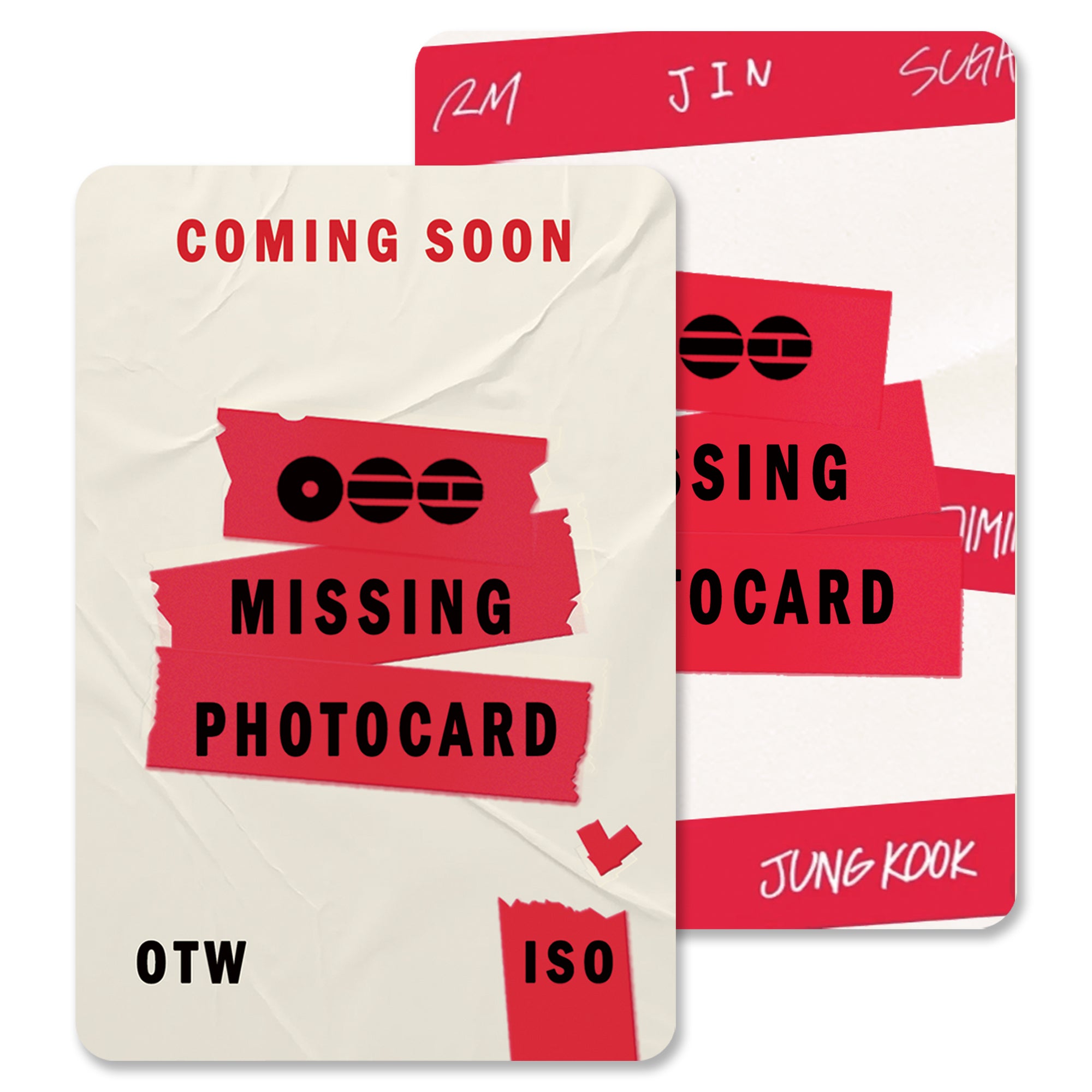 BTS ARIRANG BINDER FILLER (PRINT FILE)