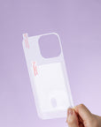 CLEAR PHONE CASE INSERTS (3 PACK)