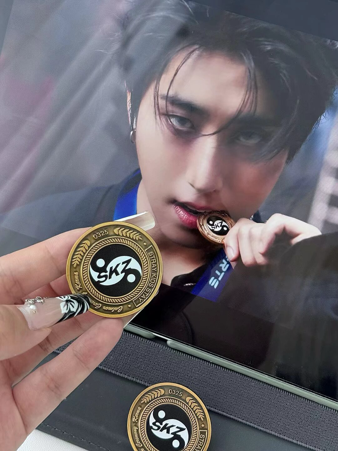Insignia KPOP Stray Kids Twice ITZY Treasure Astro ASPA The Boyz Ateez, palo de luz acrílico Insignia KPOP Stray Kids Twice ITZY Treasure Astro ASPA The Boyz Ateez, palo de luz acrílico