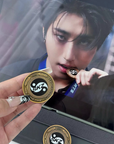 STRAY KIDS KARMA COIN ENAMEL PIN