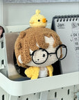 JUHOON YELLOW DUCK CROCHET PLUSH