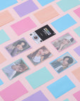 COLORED PHOTOCARD SLEEVES - PASTEL RAINBOW PACK