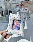 BOWS & CHERRY PUFF PHOTOCARD HOLDER